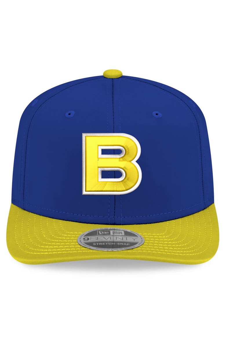 New Era Men's New Era  Blue Brazil Baseball 2026 World Baseball Classic 9SEVENTY Stretch-Snap Hat, Alternate, color, 