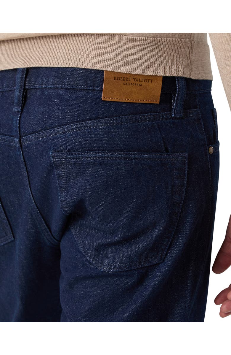 Robert Talbott Austin Selvedge 5-Pocket Pant, Alternate, color, Indigo Rinse