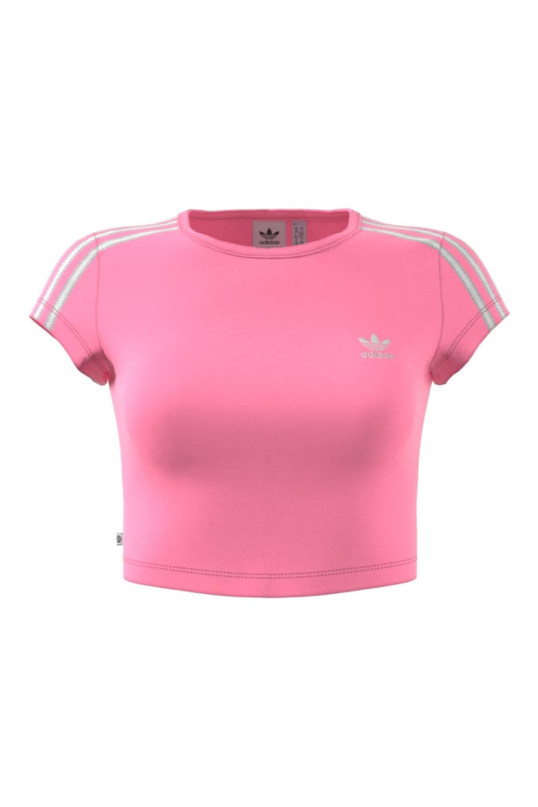 Logo Crop T-Shirt, Alternate, color, BLISS PINK