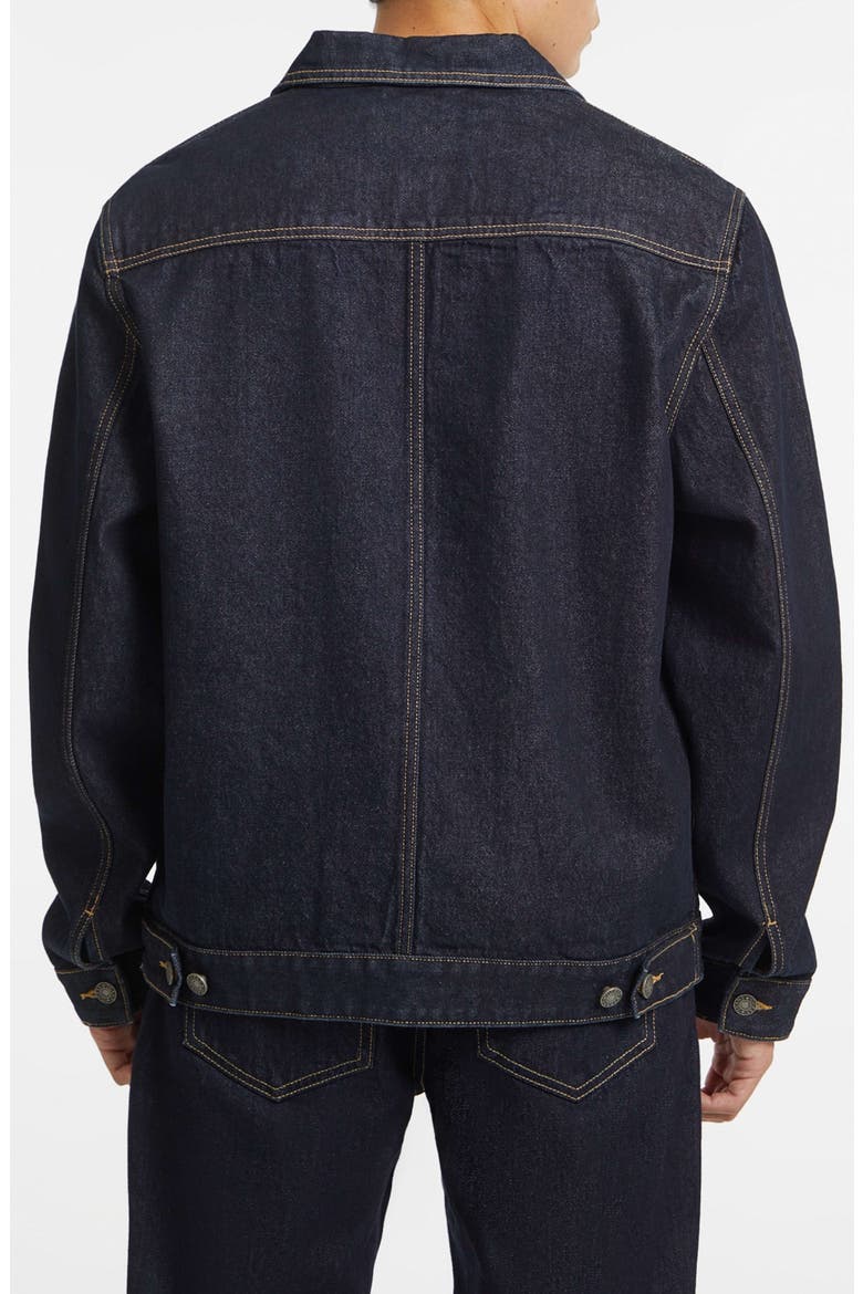 Denim Trucker Jacket, Alternate, color, GJSE