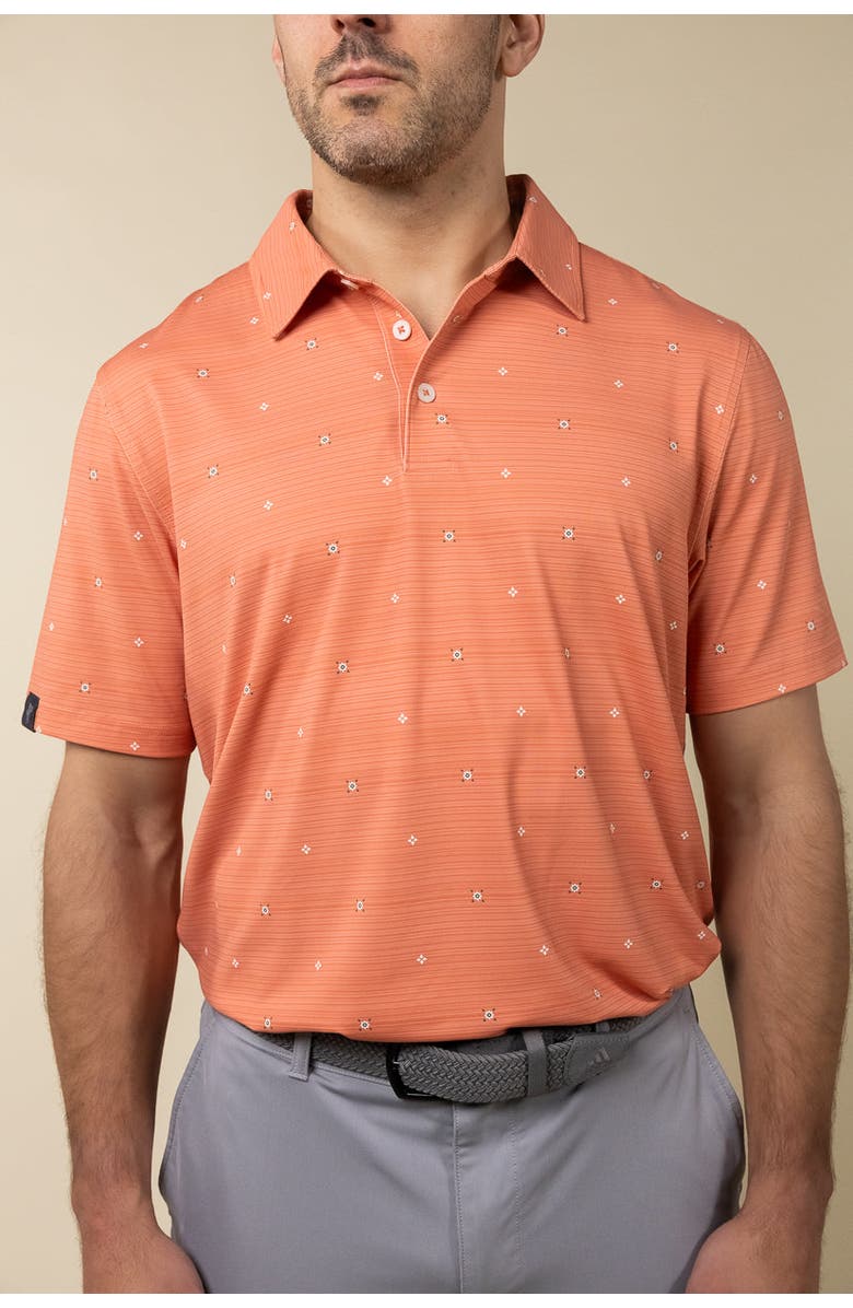 ASHWORTH GOLF Weston Polo, Alternate, color, Terracotta