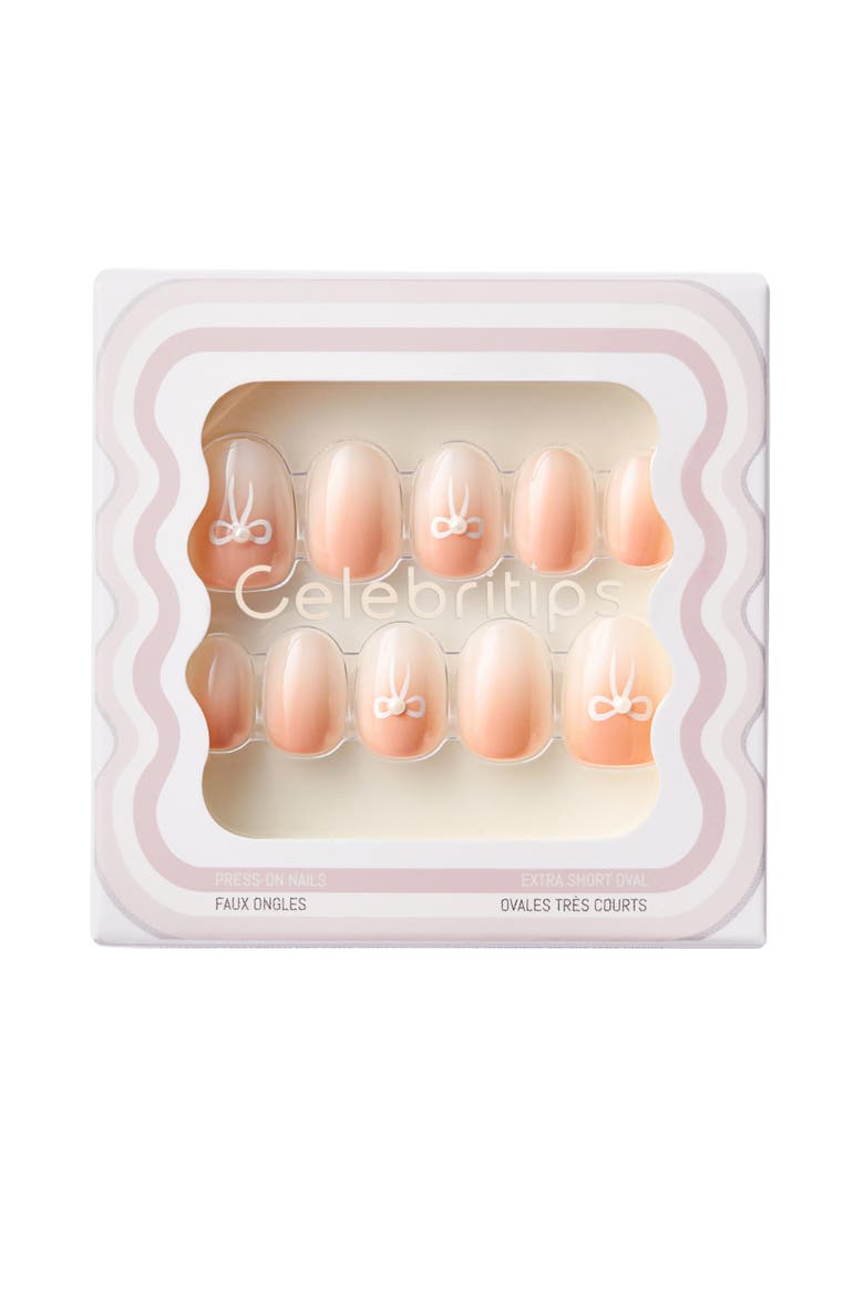 Extra Short Oval Press-On Nails, Main, color, JENNIE