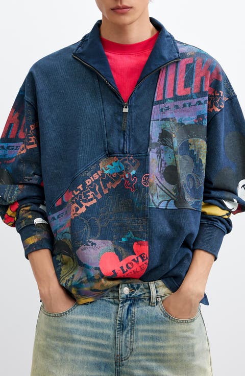 Mickey Collage Sweatshirt