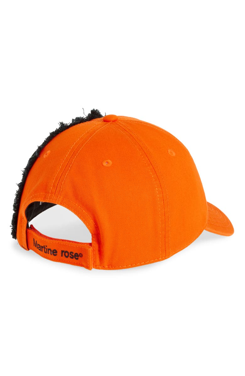 Martine Rose Collage Spliced Adjustable Baseball Cap, Alternate, color, Orange