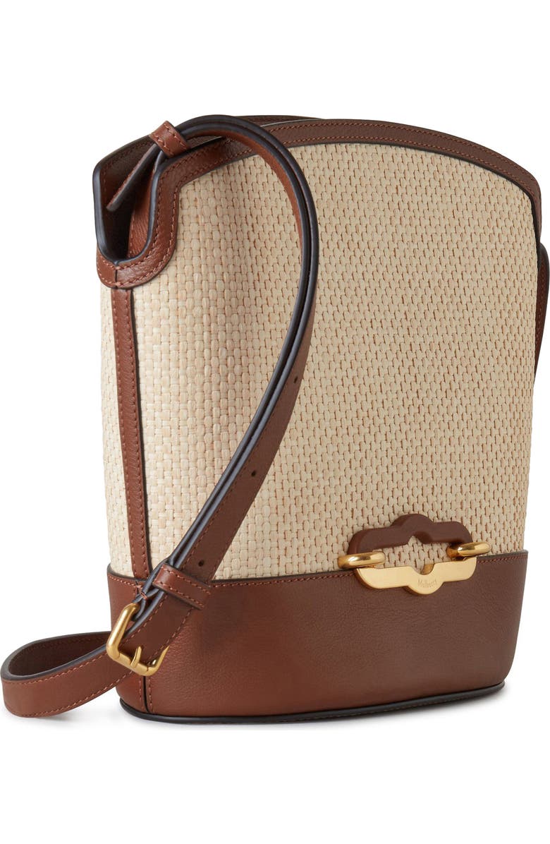 Mulberry Pimlico Raffia Bucket Bag, Alternate, color,