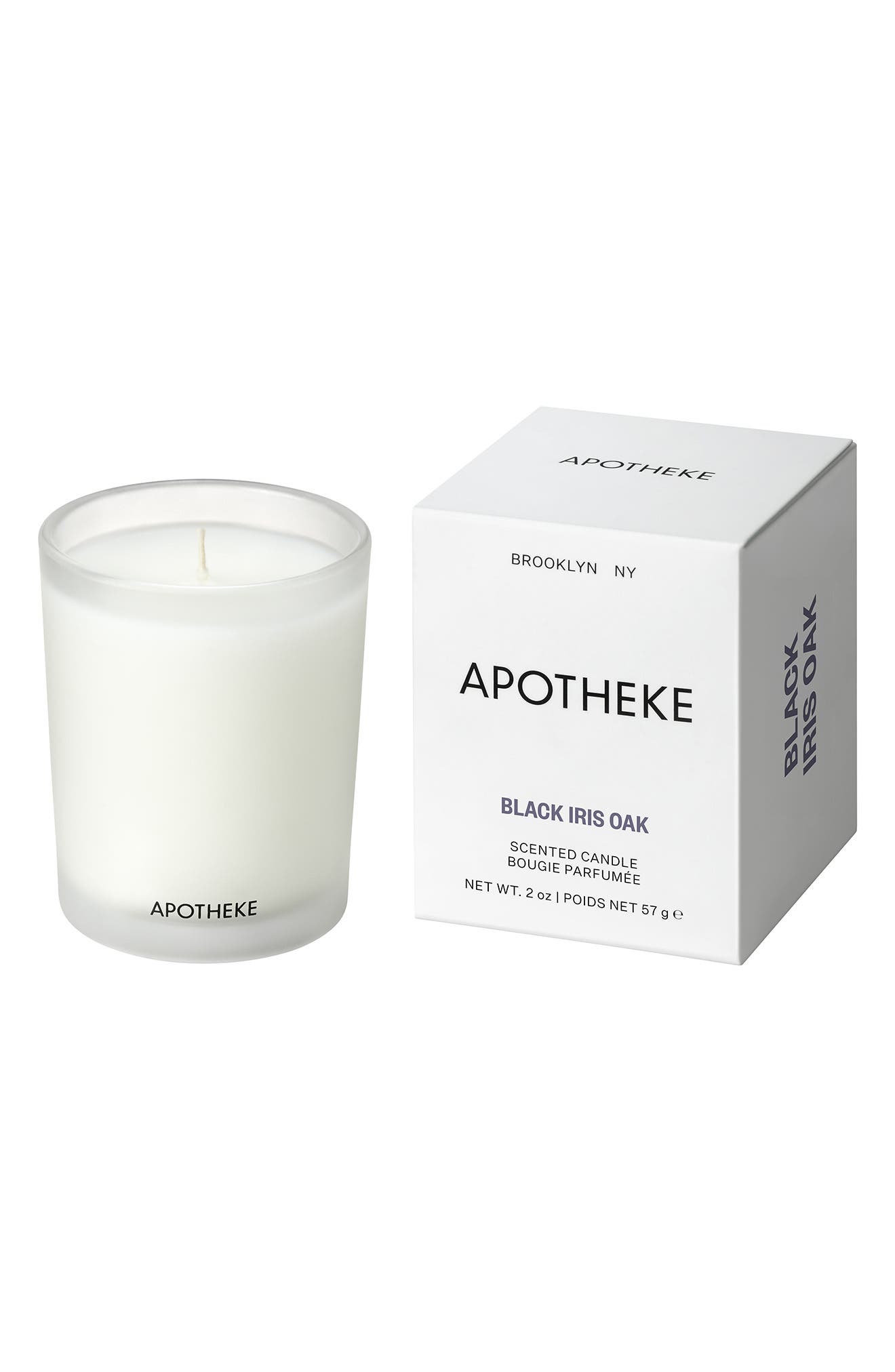 APOTHEKE Black Iris Oak Scented Votive Candle