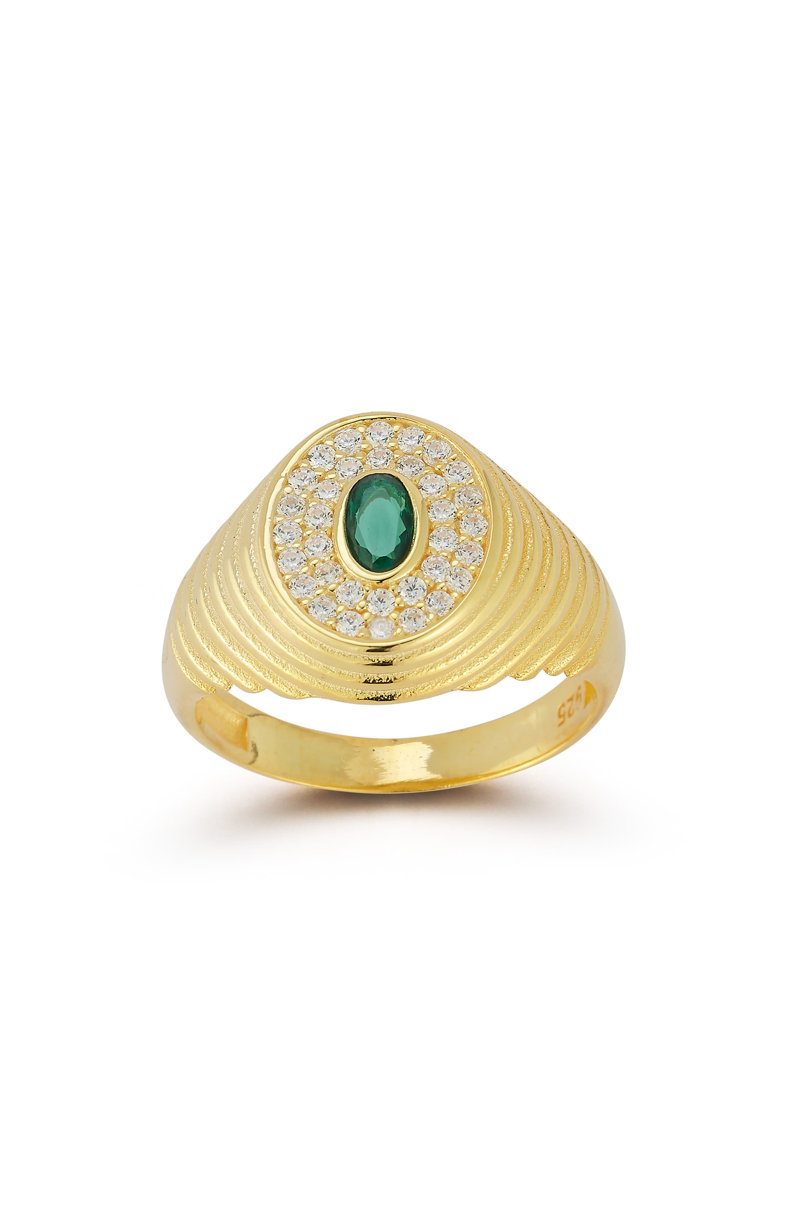CHLOE AND MADISON Signet Ring