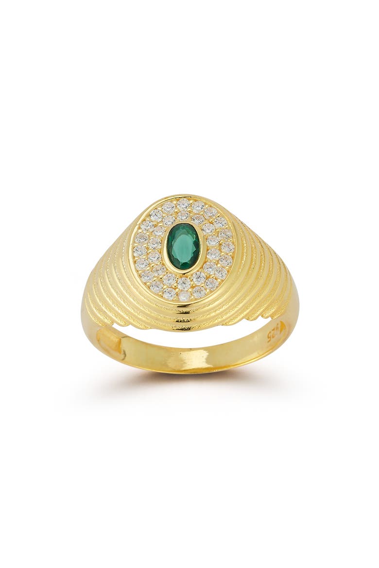 Signet Ring, Main, color, GOLD