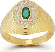 CHLOE AND MADISON Signet Ring