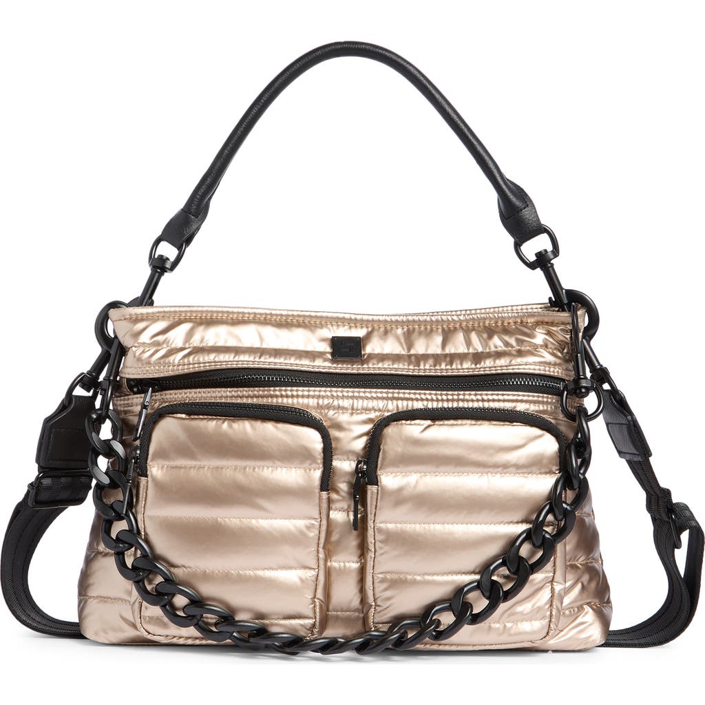 Think Royln Downtown Diva Crossbody Bag In Sand