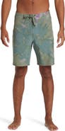 Quiksilver Surfsilk Straight Tie Dye Board Shorts