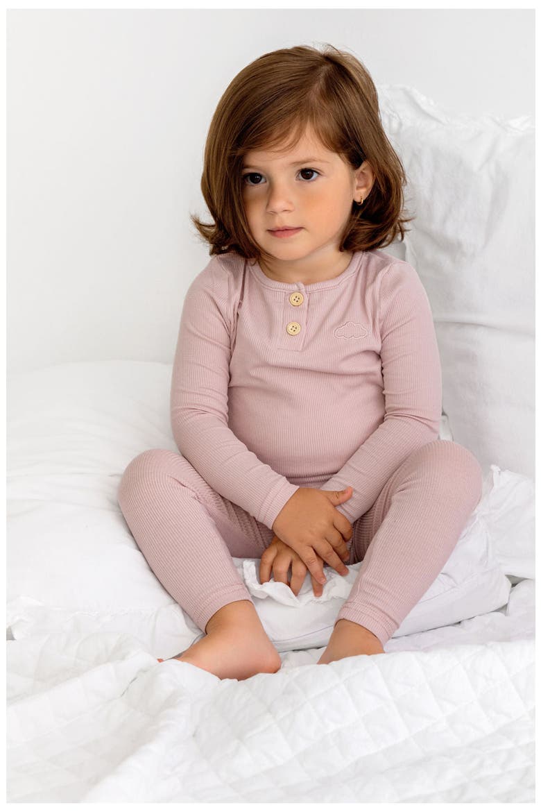 Henley PJ, Alternate, color, Blush