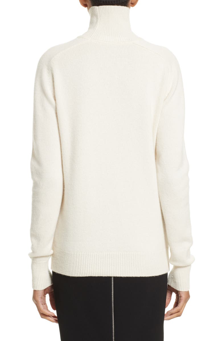 Victoria Beckham Cashmere Turtleneck Sweater, Alternate, color, 