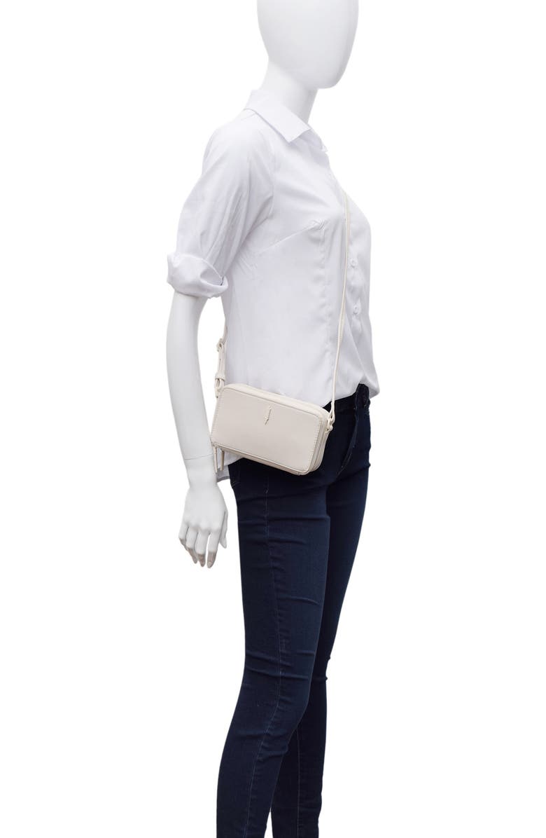 Thacker Riley Leather Crossbody Bag, Alternate, color, Eggshell