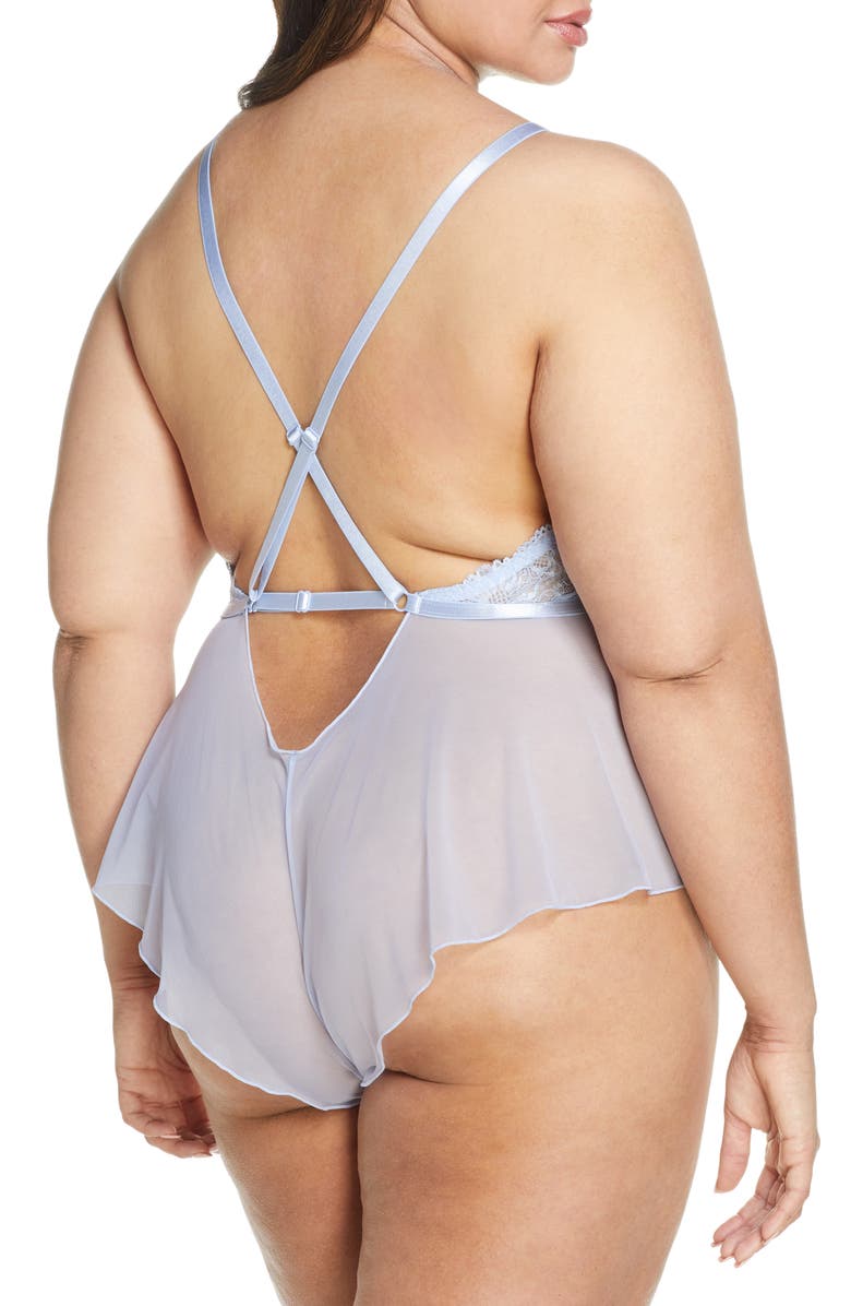 Oh La La Cheri Lace Romper, Alternate, color, 