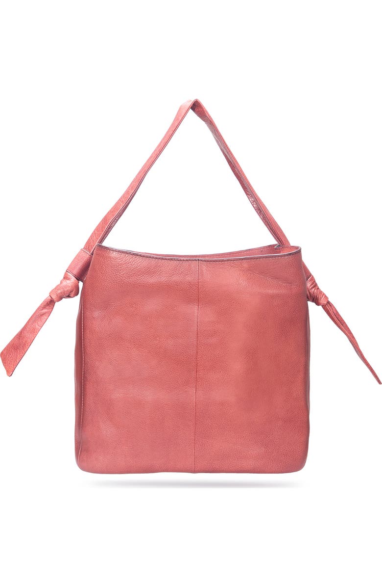 Frye Nora Knotted Strap Hobo Bag, Alternate, color, Burgundy