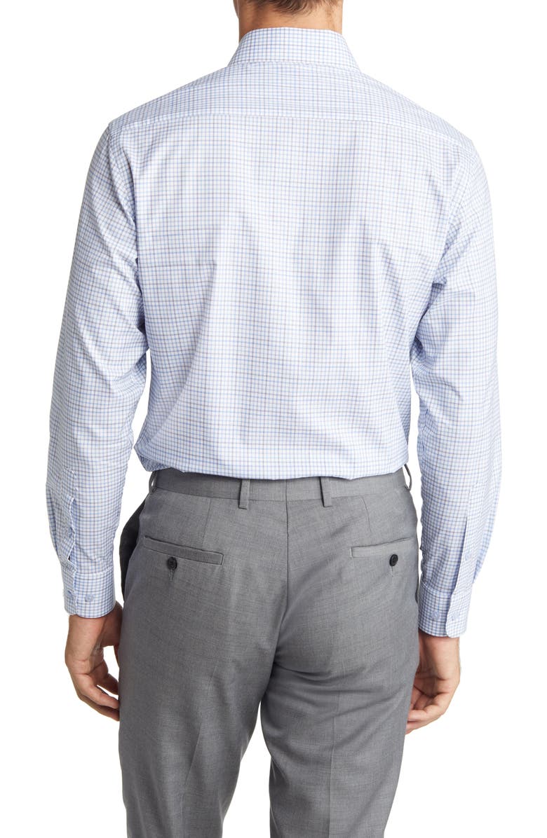 DANIEL HECHTER Trim Fit Plaid Dress Shirt, Alternate, color,