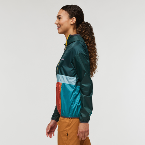 Cotopaxi Teca Half-zip Windbreaker In Green