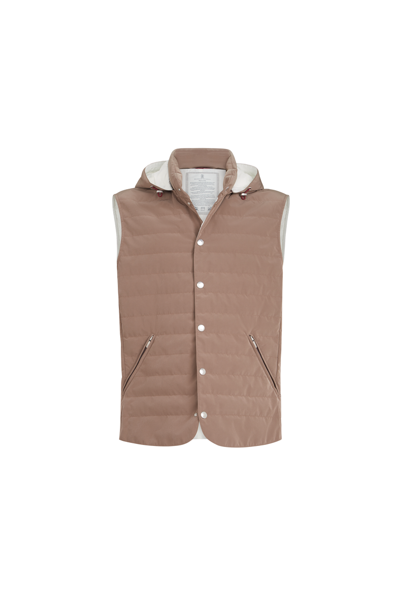 Down vest, Alternate, color, Hazelnut