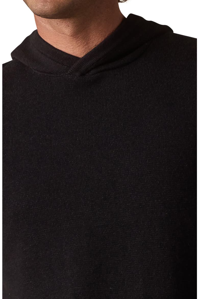 Jimmy Essential Hooded Sweater, Alternate, color, BLACK