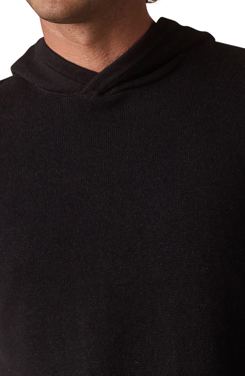 The Normal Brand Jimmy Essential Hooded Sweater, Alternate, color, Black