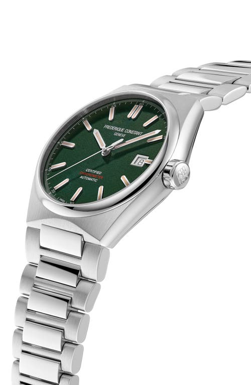 Frederique Constant Highlife Automatic Cosc Watch & Interchangeable Strap, 39mm In Silverone