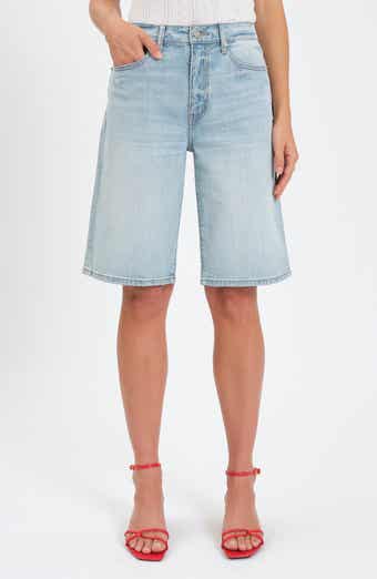DAZE Cruiser Distressed Denim Bermuda Shorts