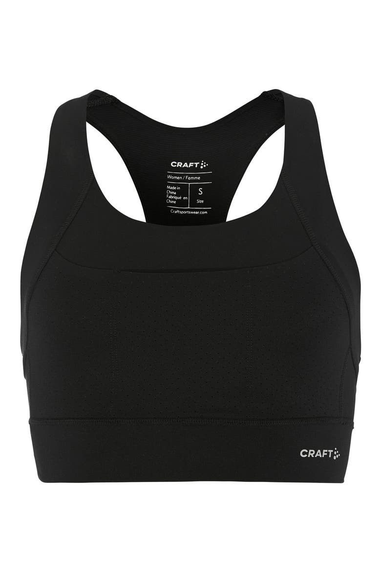 Hypervent Pocket Sports Bra, Main, color, BLACK