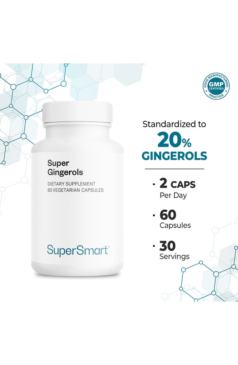SuperSmart Super Gingerols 400mg, Alternate, color, NO COLOR