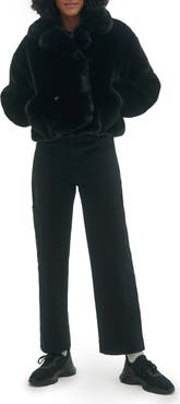 Noize Push Faux Fur Coat