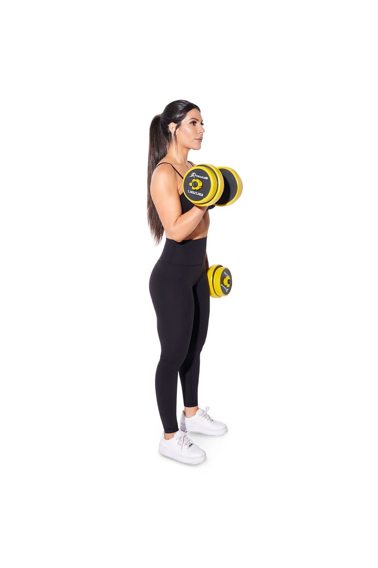 Adjustable Dumbbells and Barbell Set, Alternate, color, 33 lb
