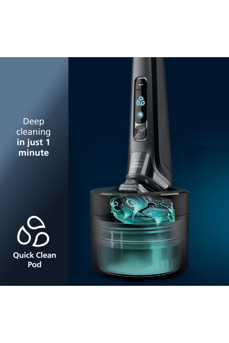 9500 Rechargeable Wet & Dry Electric Shaver, Alternate, color, Silver