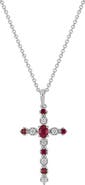 Bony Levy El Mar Diamond
Gemstone Cross Pendant Necklace