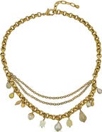 Loni Paul Jewelry Earthtone Charm Necklace