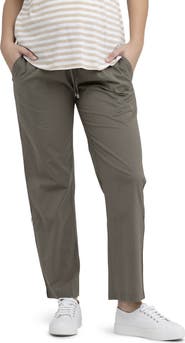 Ripe Maternity Philly Wide Leg Cotton Maternity Pants