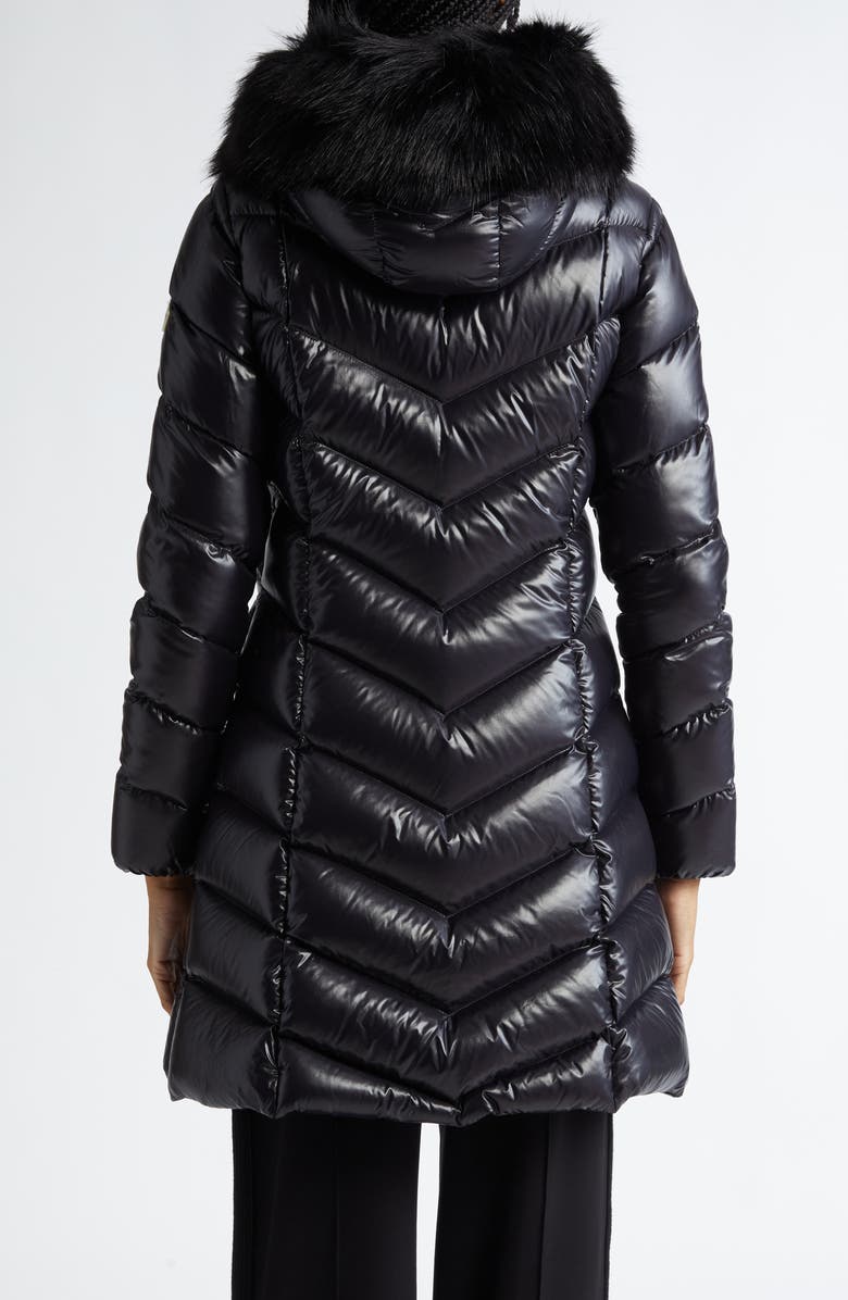 Moncler Fulmarus Hooded Down Puffer Jacket with Removable Faux Fur Trim, Alternate, color, 