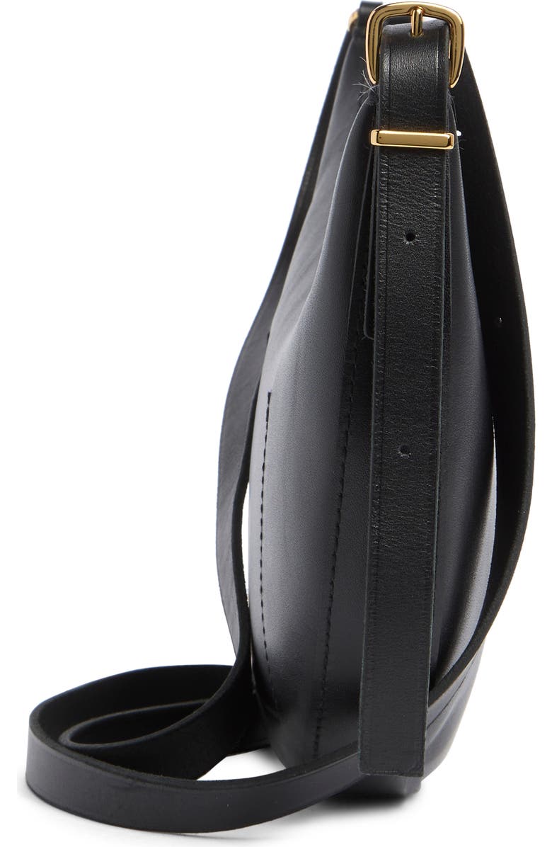 Madewell Mini The Essential Convertible Top Handle Crossbody Bag, Alternate, color, True Black