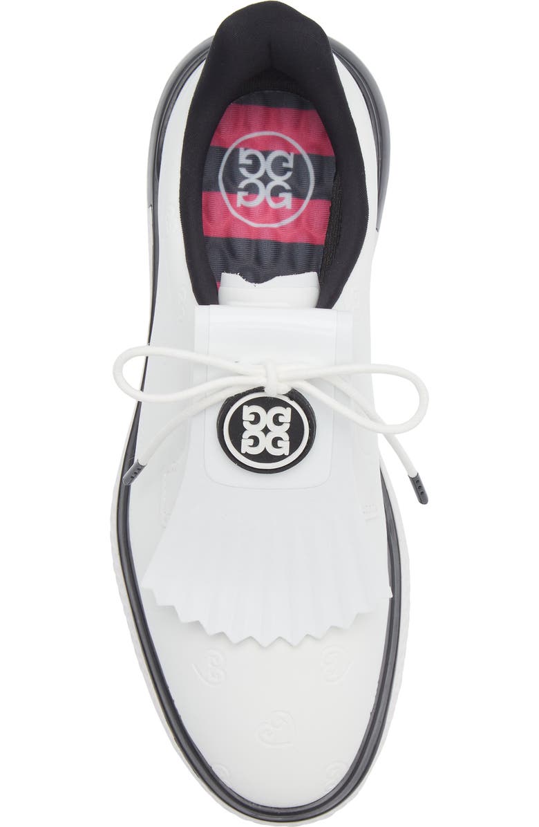 G/FORE Gallivan2R Debossed Heart G's Kiltie Golf Shoe, Alternate, color,