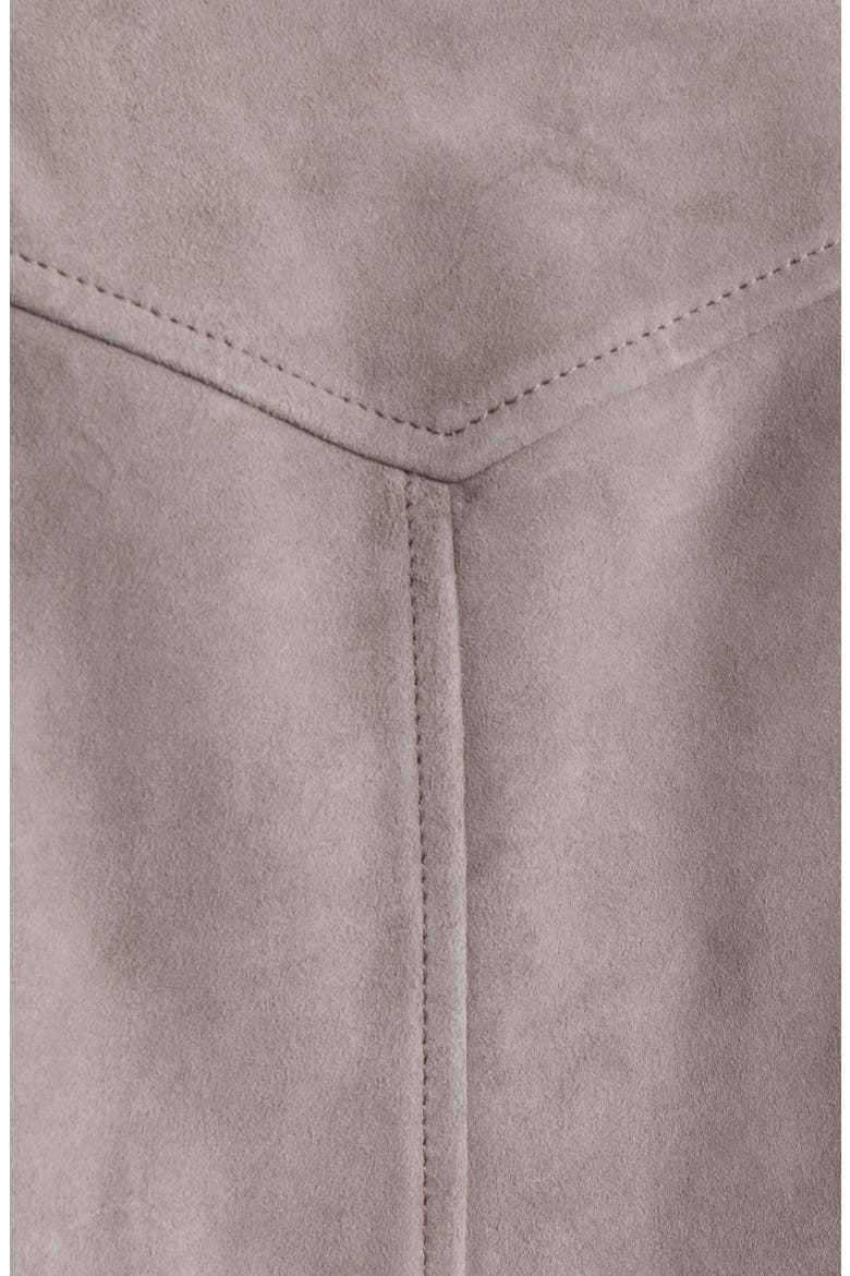 Sadela Suede Jacket, Alternate, color, OPEN PURPLE