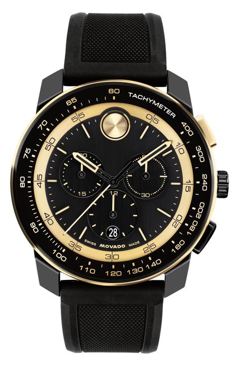 BOLD Chronograph Silicone Strap Watch
