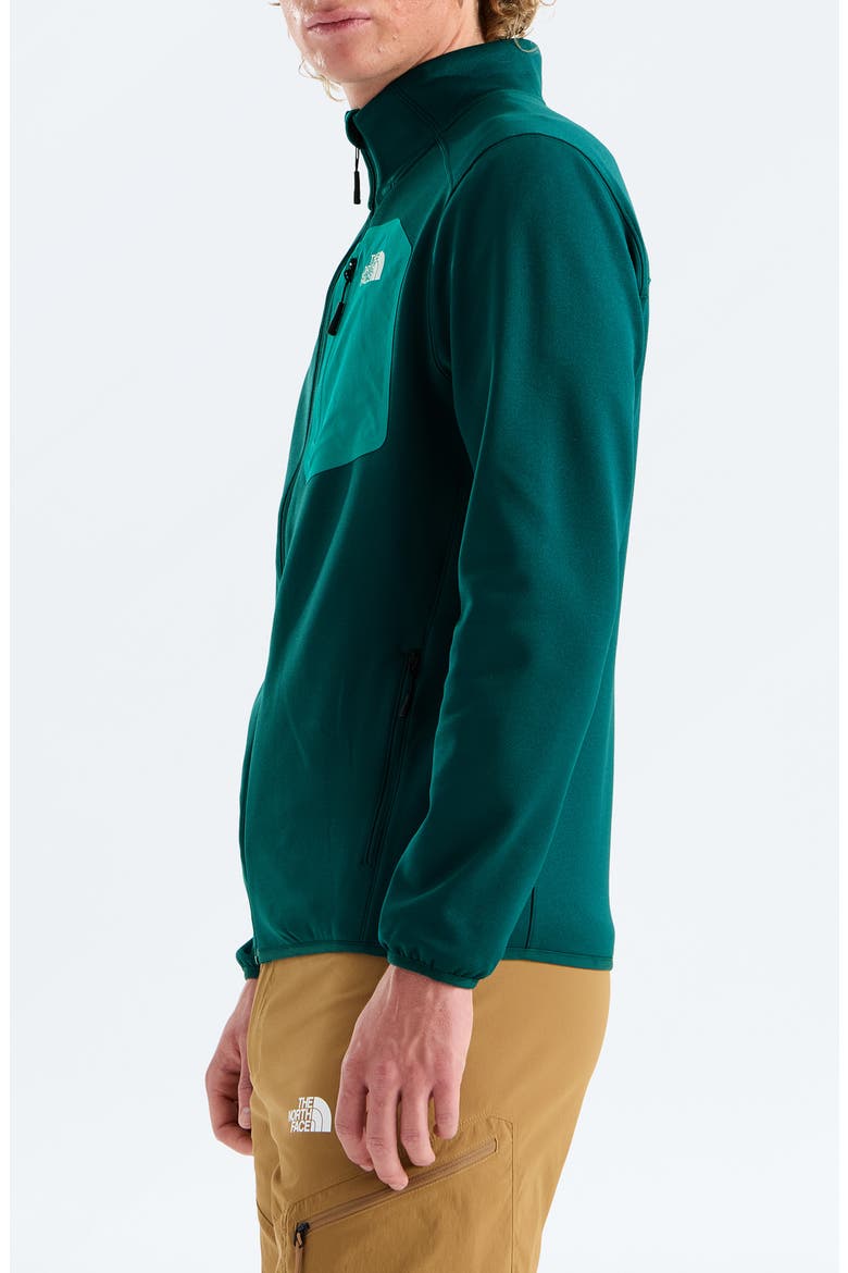 Crest Full Zip Jacket, Alternate, color, PACIFIC TEAL/ TNF BLACK