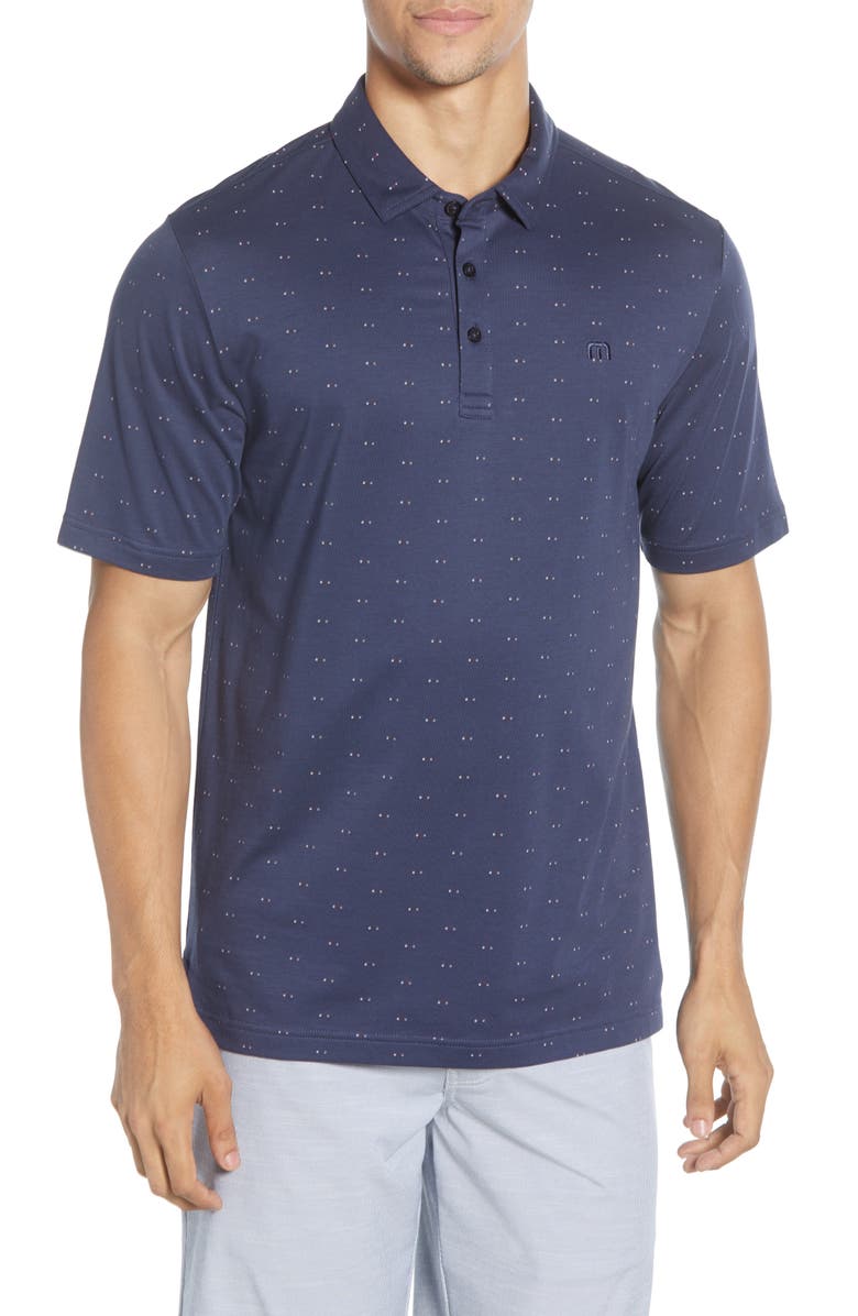 TravisMathew Knock on Wood Jersey Polo, Main, color, 