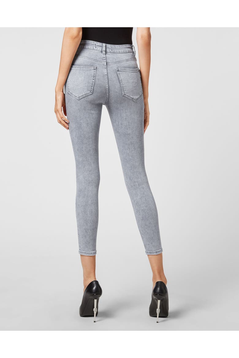 Denim Skinny Trouser  Skull Women, Alternate, color, LondonSky