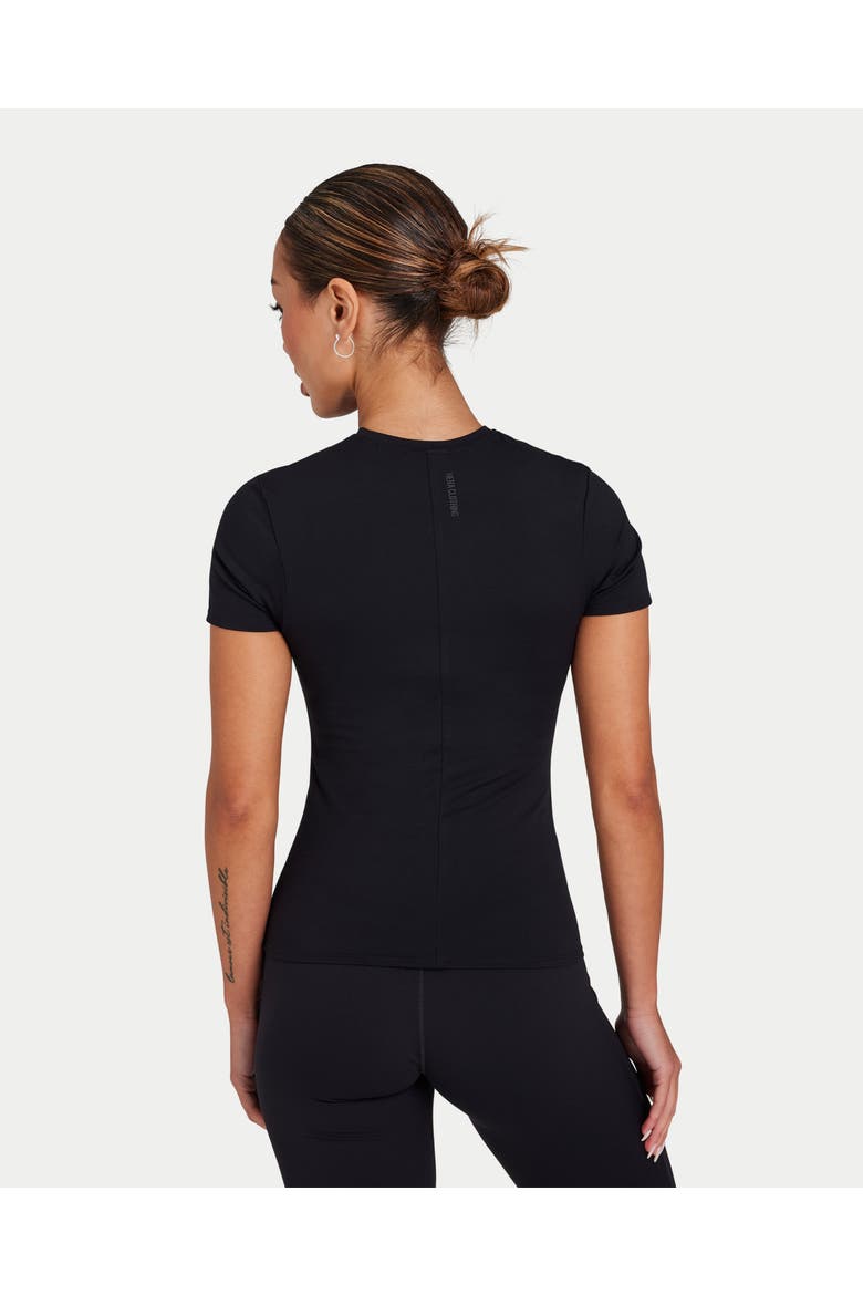 Essential Short Sleeve Fitted T-Shirt, Alternate, color, Black