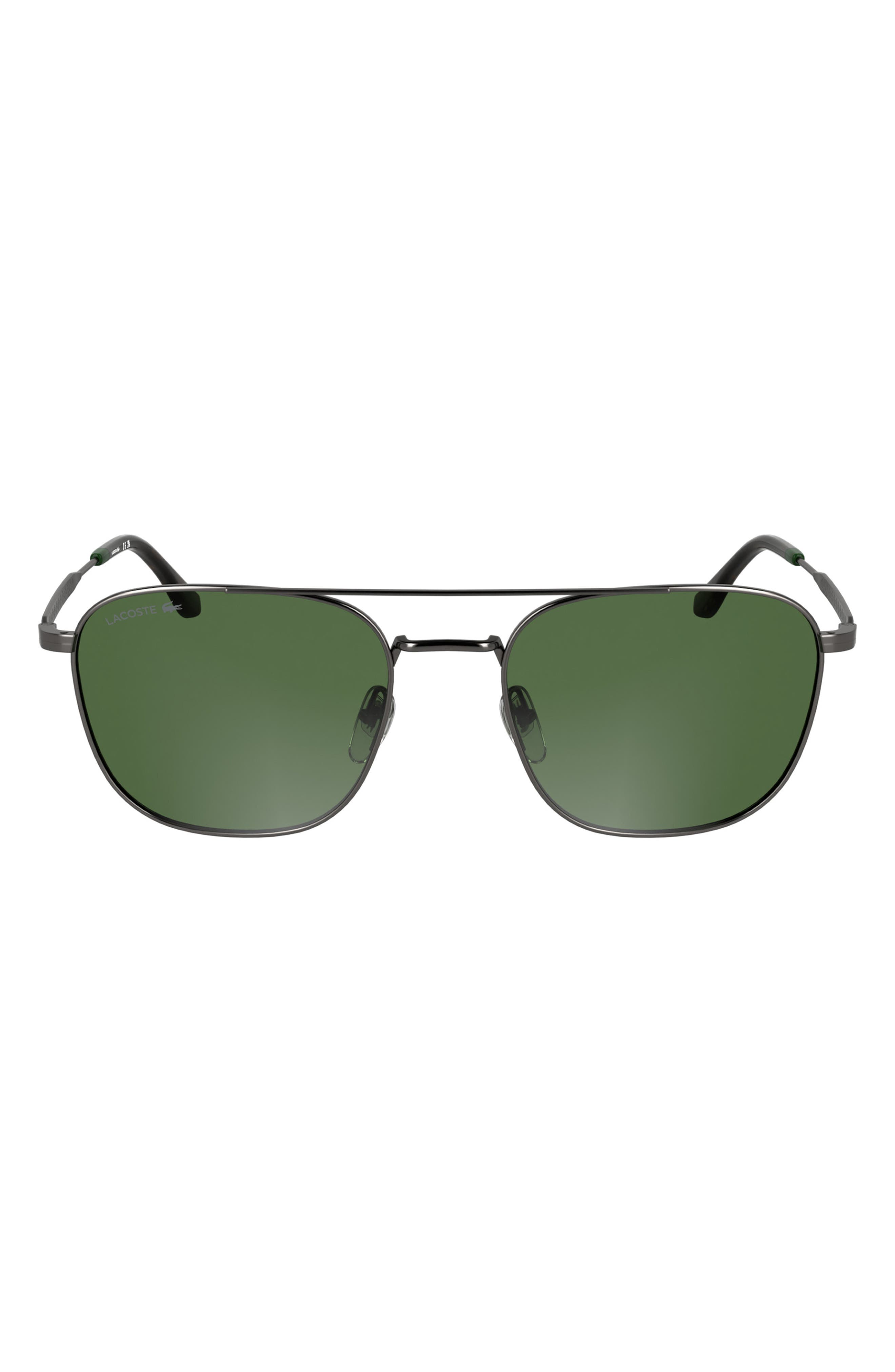 Lacoste Monogram 55mm Navigator Sunglasses