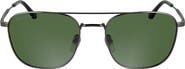 Lacoste Monogram 55mm Navigator Sunglasses