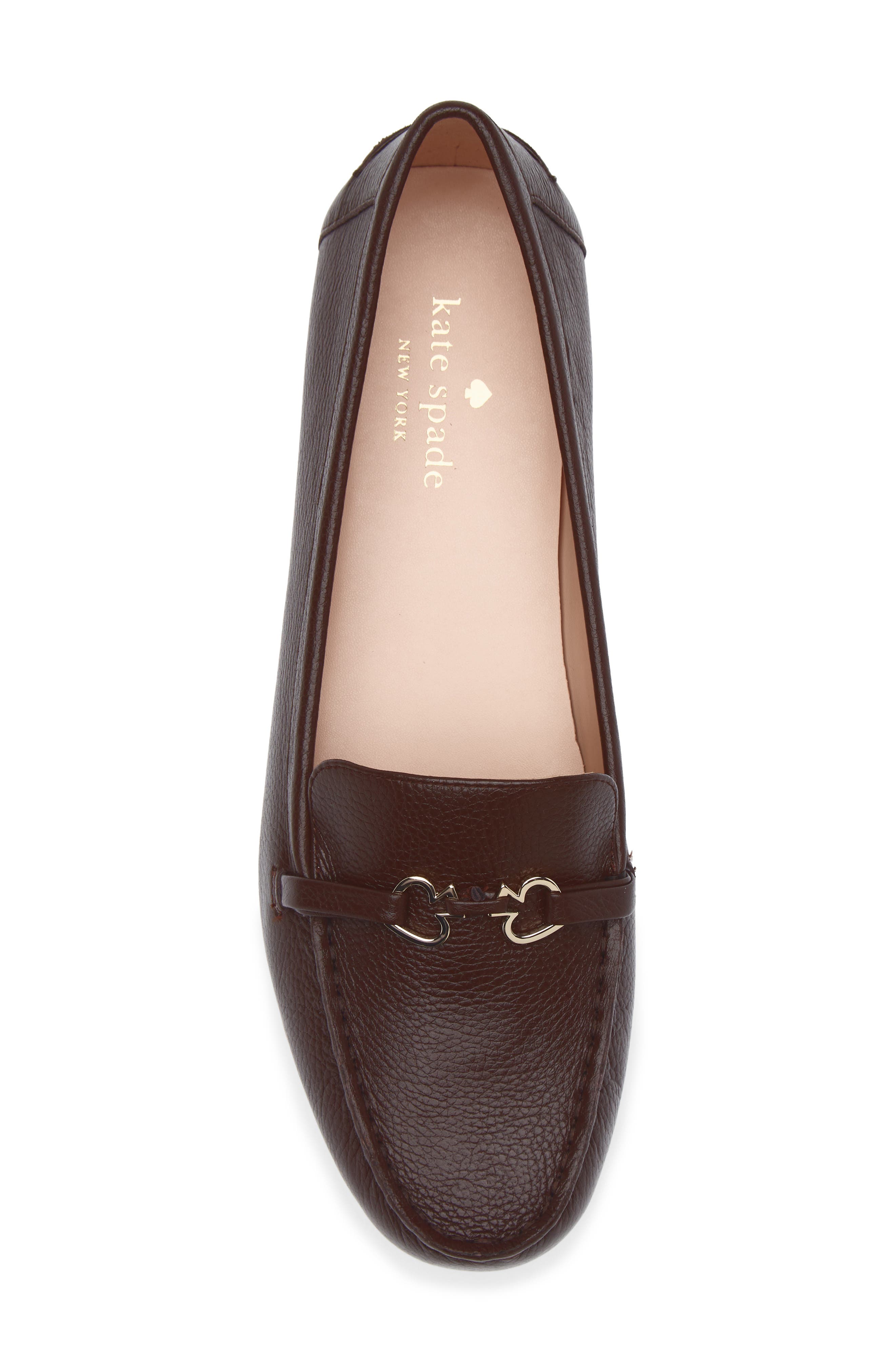 Kate Spade New York Briana Loafer, Alternate, color, Hot Fudge