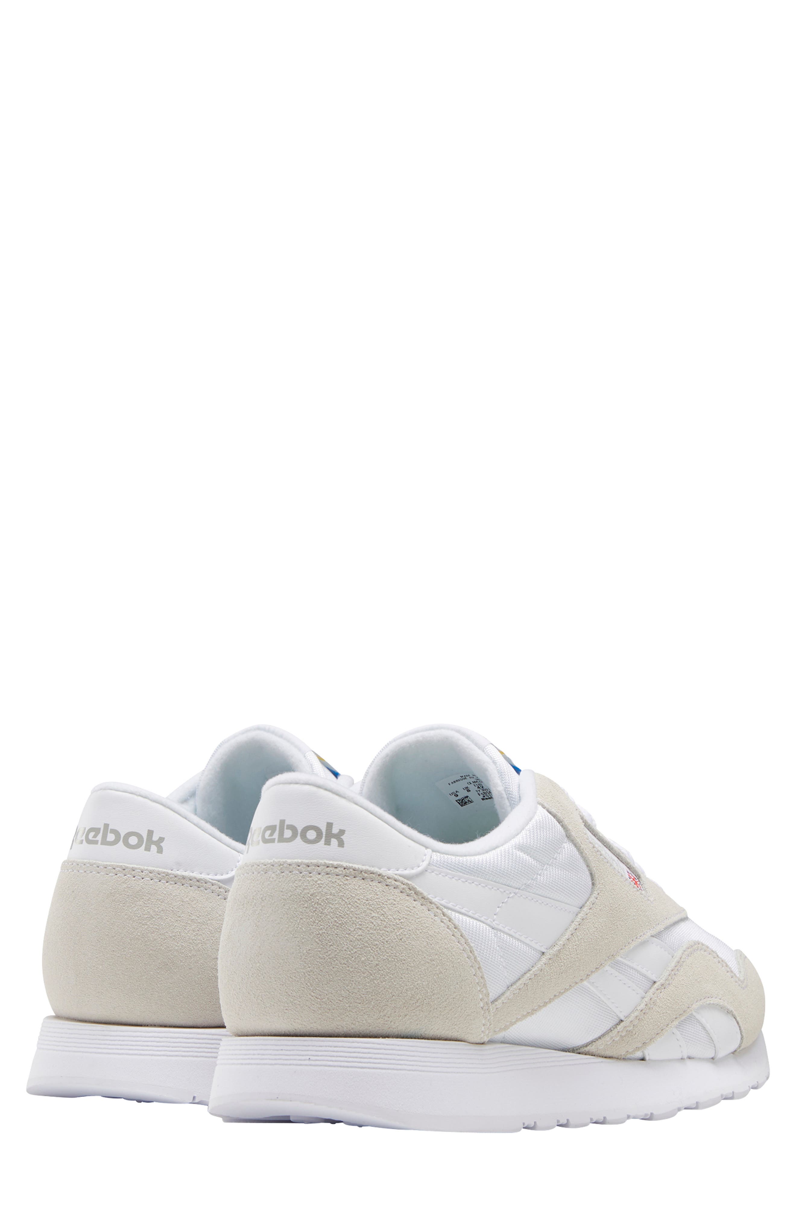 Reebok Classic Nylon Sneaker, Alternate, color, 