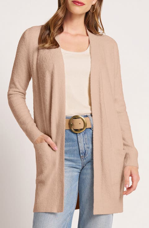 Claire Longline Open Front Cardigan