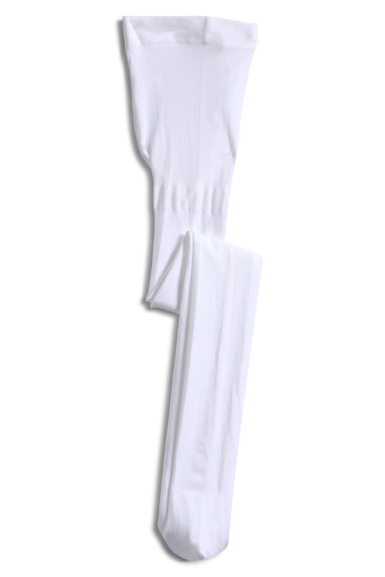 Kids' Solid 80D Tights, Main, color, WHITE